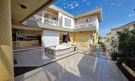 Casa com 4 dormitórios para alugar, 547 m² por R$ 6.871,00/mês - Vila Godoy - Santa Bárbara D'Oeste/SP