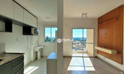 Apartamento com 2 dormitórios para alugar, 53 m² por R$ 2.510,00/mês - Jardim Bela Vista - Americana/SP