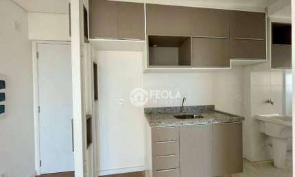 Apartamento com 2 dormitórios para alugar, 53 m² por R$ 1.950,99/mês - Vila Rehder - Americana/SP