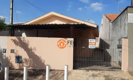 Casa com 2 dormitórios para alugar, 95 m² por R$ 1.558,00/mês - Jardim São Roque - Americana/SP