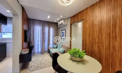 Apartamento com 2 dormitórios à venda, 53 m² por R$ 283.000,00 - Jardim Terramérica I - Americana/SP
