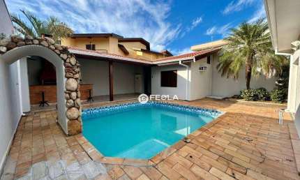 Casa com 3 dormitórios para alugar, 274 m² por R$ 6.680,00/mês - Werner Plaas - Americana/SP