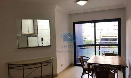 Apartamento com 1 dormitório para alugar, 52 m² por R$ 5.560,00/mês - Vila Olímpia - São Paulo/SP