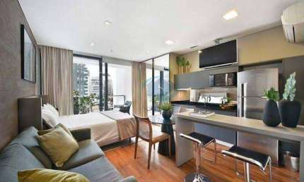 Studio com 1 dormitório para alugar, 35 m² por R$ 4.400,00/mês - Vila Olímpia - São Paulo/SP