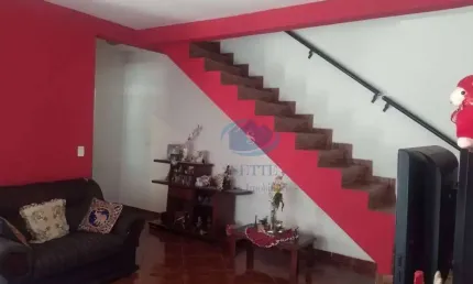 Sobrado de vila a venda, a 10 minutos a pé da estação do metrô alto do ipiranga, com 2 dormitórios e 1 vaga de garagem