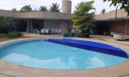 Casa  em Itanhém, com Piscina, a 100 m. Da Praia, 4 Suites,1440 M²,9 vagas de garagem, mobiliada, alto padrão.