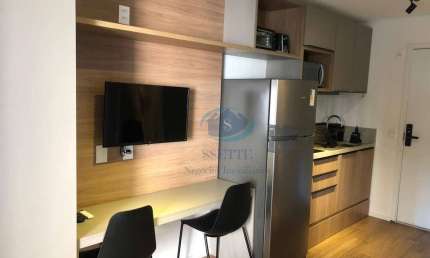 Studio com 1 dormitório para alugar, 25 m² por R$ 3.930,00/mês - Campo Belo - São Paulo/SP