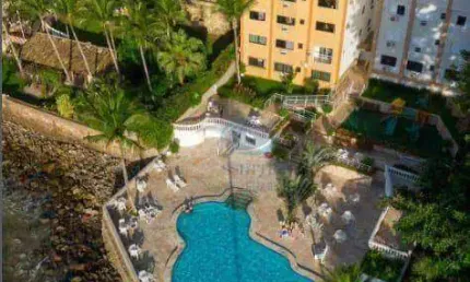 Hotel com 52 dormitórios à venda, 3000 m² por R$ 28.000.000,00 - Ilha Porchat - São Vicente/SP