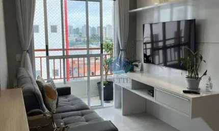 Apartamento com 2 dormitórios à venda, 52 m² por R$ 445.000,00 - Vila São Pedro - Santo André/SP