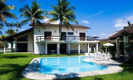 Casa com 6 dormitórios para alugar, 556 m² por R$ 18.000,00/mês - Acapulco - Guarujá/SP