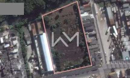 Terreno com 6.000 mil metros quadrados sendo 60 metros de frente e 100 metros de fundos disponível
