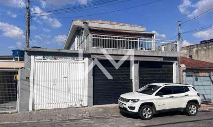 Sobrado à venda com 3 dormitórios, 4 banheiros, churrasqueira,  500m²Parque Uirapuru, Guarulhos, SP