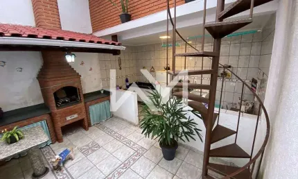 Sobrado para venda com 235m² com 3 quartos e 1 suíte - Parque Continental II, Guarulhos, SP
