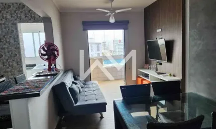 Apartamento à venda, 2 quartos, sendo 1 suíte e 1 vaga, Mirim, Praia Grande, SP