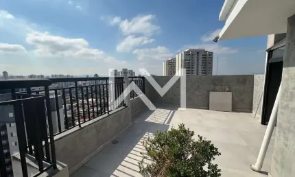 Cobertura / penthouse à venda, com 107 metros, 2 quartos e 1 vaga, vila augusta, guarulhos, sp