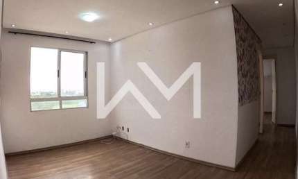 Ótimo Apartamento à venda com 2 dormitórios, 1 banheiro, 1 vaga de garagem, piscina, churrasqueira,