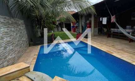 Casa com comércio à venda com 290 m² e 2 dormitórios em Balneário Anchieta, Mongaguá, SP pela Imobi