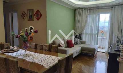 Excelente Apartamento à venda com 3 dormitórios, sendo 1 suíte, 3 banheiros, 2 vagas de garagem, 88