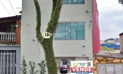 Prédio Comercial à Venda em São Paulo-SP: 4 Salas, 4 Banheiros, 214,00 m² na Cidade Patriarca!