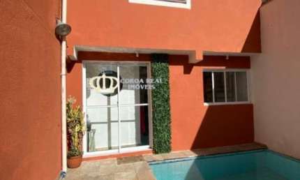 SOBRADO DE ALTO PADRÃO COM PISCINA  4 QUARTOS SENDO 3 SUÍTES E CLOSET 2 VGS, NO TATUAPÉ
