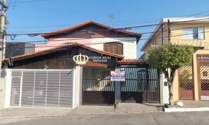 Sobrado estilo colonial, Cidade Patriarca, 03 domrs, suite, 02 vagas, corredor lateral