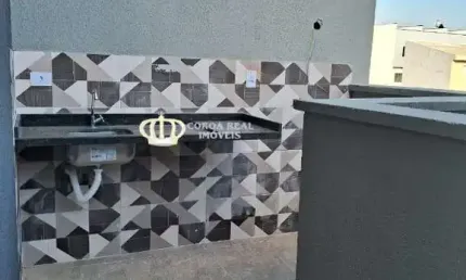 Apartamento duplex com espaço gourmet para venda,  bairro patriarca