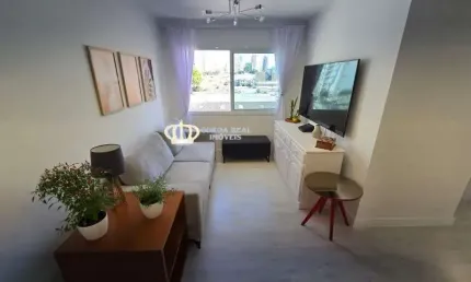 Excelente oportunidade! apartamento à venda no tatuapé, são paulo-sp, com 2 quartos, 2 salas, 2 banheiros e 1 vaga de garagem.