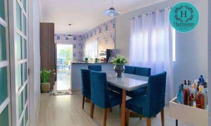 Casa com 3 dormitórios à venda, 125 m² por R$ 650.000,00 - Vila Santos - Caçapava/SP
