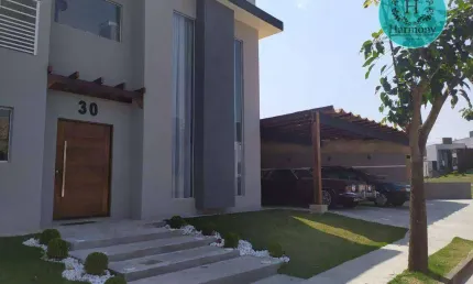 Lindo Sobrado com 3 dorms sendo 1 Suíte à venda por R$ 1.500.000 - Condomínio Terras do Vale