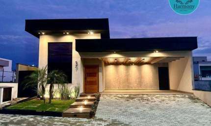 Casa com 3 dormitórios à venda, 150 m² por R$ 1.180.000 - Condomínio Terras do Vale - Caçapava/SP