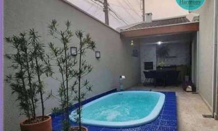 Sobrado com 2 dormitórios à venda, 110 m² por R$ 405.000,00 - Vila Santos - Caçapava/SP