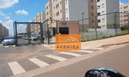 Apartamento com 2 dormitórios à venda, 45 m² por R$ 206.000,00 - Residencial Barão Ville - Paulínia/SP