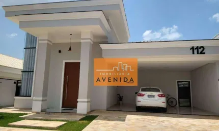 Casa com 3 dormitórios à venda, 241 m² por R$ 2.600.000 - Villa Lobos - Paulínia/SP