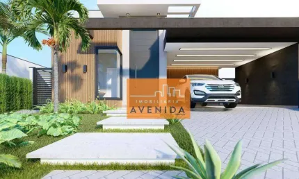 Casa com 3 dormitórios à venda, 216 m² por R$ 2.000.000,00 - Parque Brasil 500 - Paulínia/SP