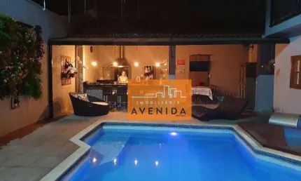 Casa com 3 suítes à venda, 374 m² por R$ 1.380.000 - Jardim América - Paulínia/SP