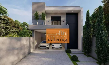 Casa com 3 dormitórios à venda, 230 m² por R$ 1.500.000,00 - Parque Brasil 500 - Paulínia/SP