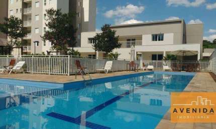Apartamento com 3 dormitórios à venda, 68 m² por R$ 490.000,00 - Morumbi - Paulínia/SP