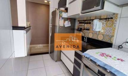 Apartamento com 3 dormitórios à venda, 62 m² por R$ 350.000 - Santa Terezinha - Paulínia/SP