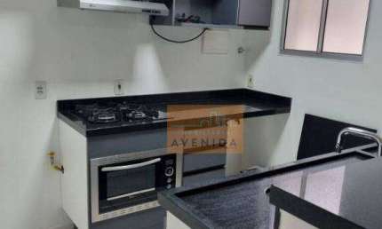 Apartamento com 2 dormitórios para alugar, 42 m² por R$ 2.400,00/mês - Vila José Paulino Nogueira - Paulínia/SP