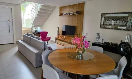 Casa com 3 dormitórios, 205 m² - venda por R$ 1.590.000 ou aluguel por R$ 7.206/mês - Residencial Real Park Sumaré - Sumaré/SP