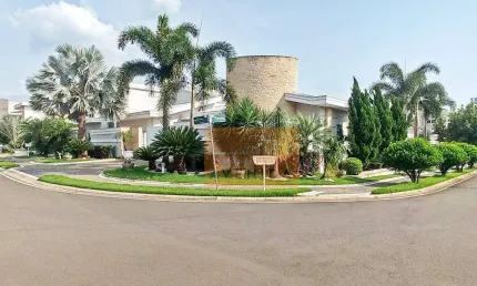 Casa alto padrão dois terrenos à venda, Villa Lobos - Paulínia/SP