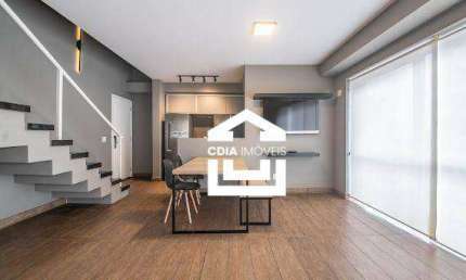 Apartamento Duplex com 1 dormitório, 89 m² - venda por R$ 1.780.000,00 ou aluguel por R$ 8.835,00 - Brooklin - São Paulo/SP