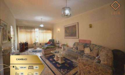 Sobrado com 3 dormitórios à venda, 424 m² por R$ 1.600.000,00 - Cambuci - São Paulo/SP