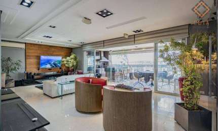Apartamento com 4 dormitórios, 206 m² - venda por R$ 3.600.000,00 ou aluguel por R$ 23.700,00 - Vila Romana - São Paulo/SP