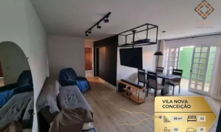 Apartamento com 2 dormitórios à venda, 98 m² por R$ 900.000,00 - Vila Nova Conceição - São Paulo/SP