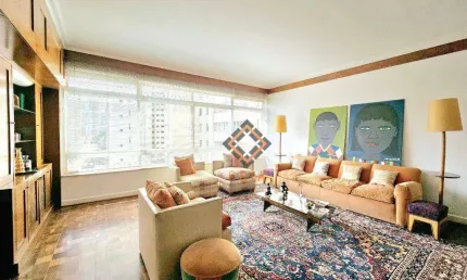 Apartamento com 3 dormitórios à venda, 276 m² por r$ 3.500.000,00 - jardim américa - são paulo/sp
