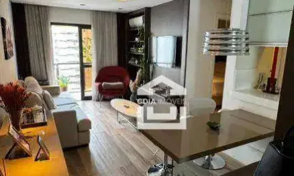 Apartamento com 1 dormitório para alugar, 44 m² por R$ 7.500,00 - Jardim América - São Paulo/SP