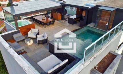 Cobertura com 2 dormitórios à venda, 262 m² por R$ 3.080.000,00 - Granja Viana - Cotia/SP