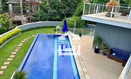 Casa com 4 dormitórios à venda, 632 m² por R$ 4.450.000,00 - Granja Viana - São Paulo II - Cotia/SP