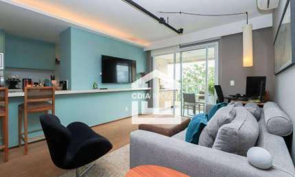 Apartamento com 2 dormitórios à venda, 75 m² por R$ 1.350.000,00 - Alto de Pinheiros - São Paulo/SP